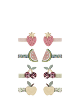 Mimi & Lula Kids' Fruit Salad Hair Clips, Pack of 8, Multi