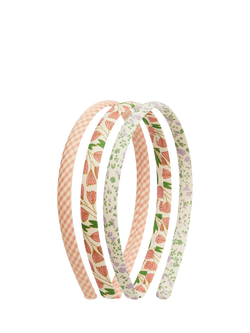 Mimi & Lula Kids' Floral Alice Head Bands, Pack of 3, Multi, Multi