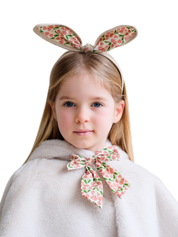 Mimi & Lula Kids' Tulip Easter Bunny Ears Head Band, Pink - view 2, Pink