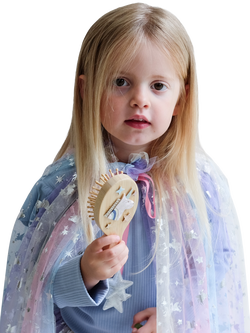 Mimi & Lula Kids' Unicorn Hair Brush, Multi - view 2, Multi