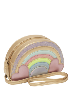 Mimi & Lula Metallic Rainbow Bag, Multi, Multi