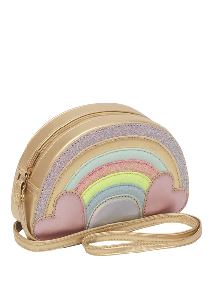 Mimi & Lula Metallic Rainbow Bag, Multi, Multi