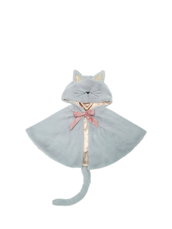 Mimi & Lula Kids' Cat Dress Up Outfit, Grey, Grey