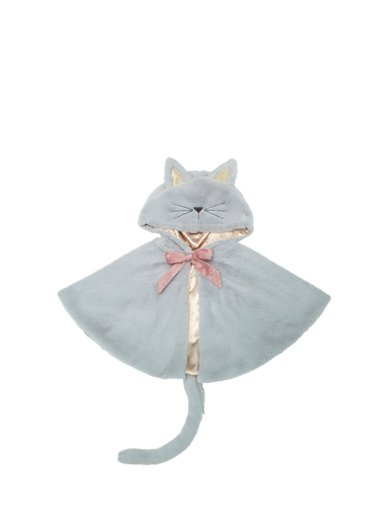 Mimi & Lula Kids' Cat Dress Up Outfit, Grey, Grey