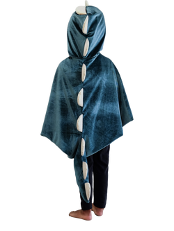 Mimi & Lula Kids' Friendly Dino Cape, Green - view 2, Green