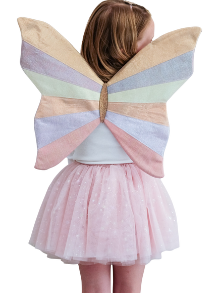 Mimi & Lula Kids' Sparkly Intergalactic Wings, Shimmer - view 2, Shimmer