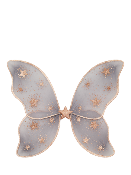 Mimi & Lula Kids' Starry Night Wings, Grey, Grey