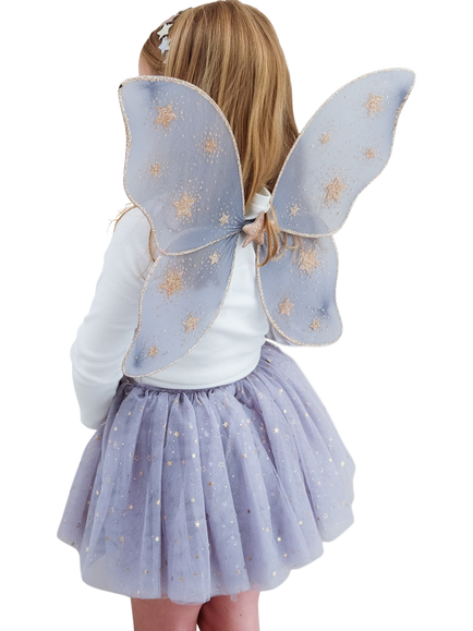Mimi & Lula Kids' Starry Night Wings, Grey - view 2, Grey