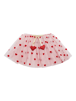 Mimi & Lula Kids' Tulle Heart Tutu, Pink Multi, Pink Multi