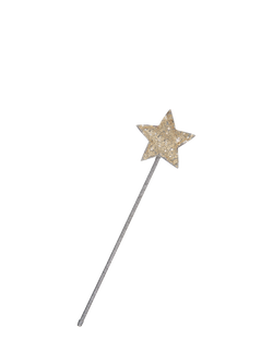 Mimi & Lula Kids' Sequin Wand, Gold, Gold