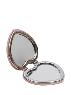 Mimi & Lula Kids' Heart Unicorn Pocket Mirror, Pink Multi - view 2, Pink Multi