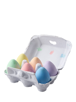 Tinc Egg Chalks, Set of 6, Multi, Multi