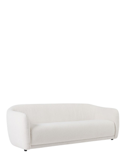 West Elm OUTLET Addie 2 Seater Chunky Boucle Sofa, Like New, Natural, Chunky Boucle