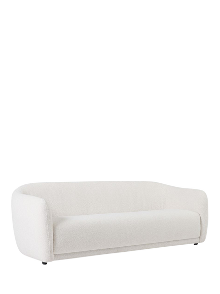 West Elm OUTLET Addie 2 Seater Chunky Boucle Sofa, Like New, Natural, Chunky Boucle