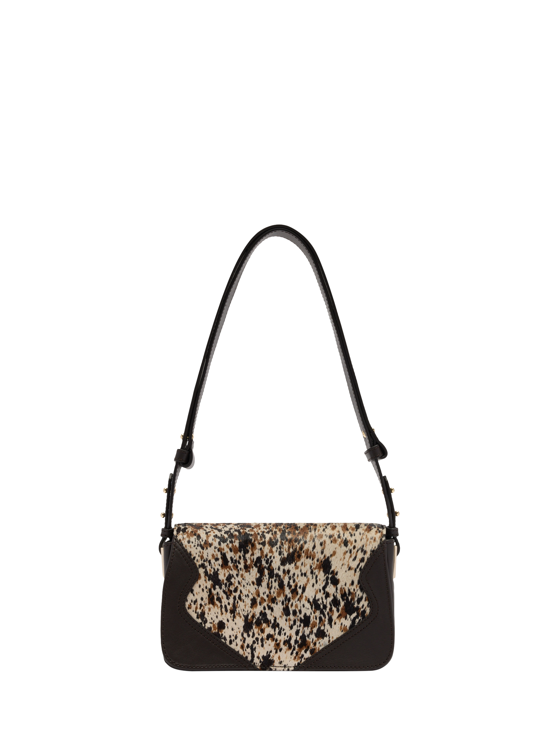 Product image 1 of 4, which shows Russell & Bromley Counter Abstract Print Leather Cross Body Bag, Multi