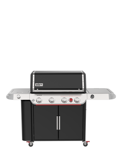 Weber Genesis EP-435W 4-Burner Gas Barbecue with Sear Burner & Side Burner, Black