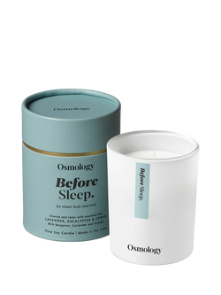 Osmology by Aery Before Sleep Scented Candle, 200g, Blue