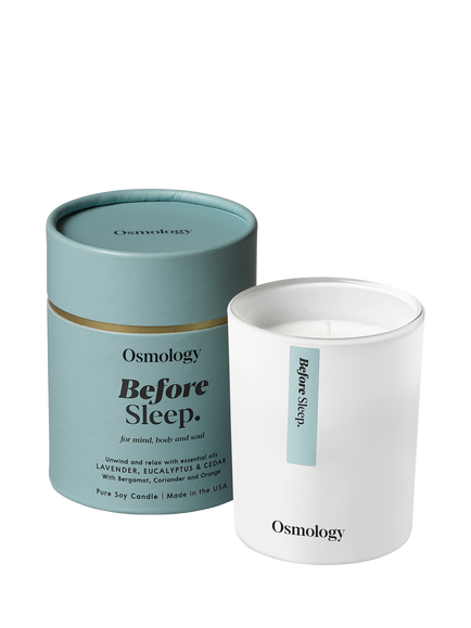 Osmology by Aery Before Sleep Scented Candle, 200g, Blue