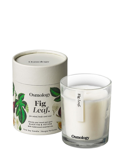Osmology by Aery Fig Leaf Scented Candle, 200g, White