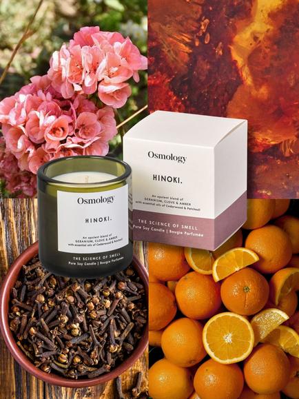 Osmology by Aery Utility Hinoki Scented Candle, 200g - view 2, Green
