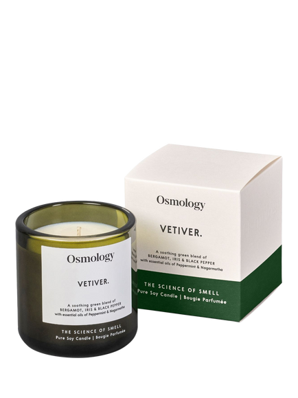 Osmology by Aery Utility Vetiver Scented Candle, Green