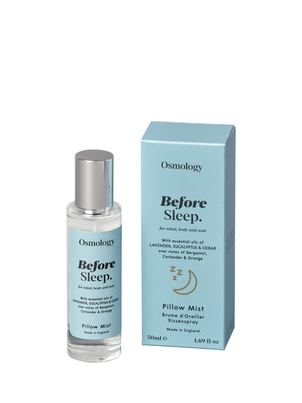 Osmology by Aery Before Sleep Pillow Mist, 50ml, Blue