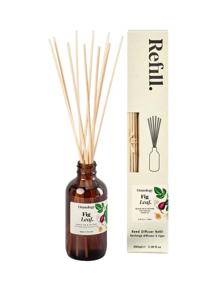 Osmology by Aery Fig Leaf Diffuser Refill, 100ml, White
