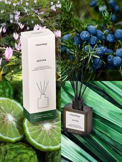 Osmology by Aery Utility Vetiver Reed Diffuser - view 2, Green