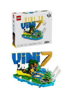 LEGO Editions 43027 Vini Jr. Football Highlights Set, Multi