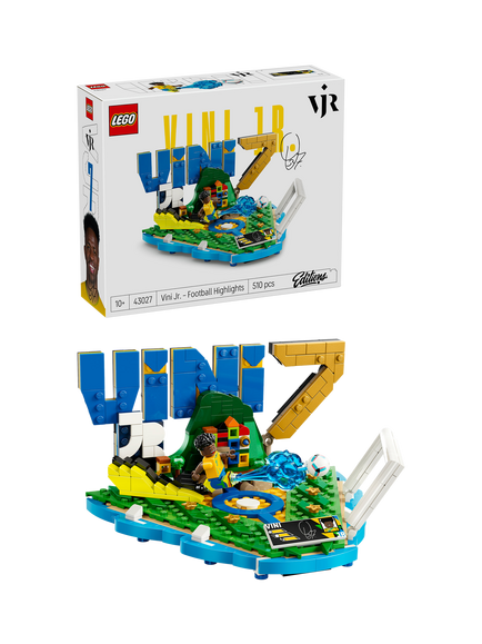 LEGO Editions 43027 Vini Jr. Football Highlights Set, Multi