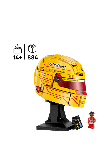 LEGO Editions 43022 Scuderia Ferrari HP Lewis Hamilton Helmet - view 2, Multi