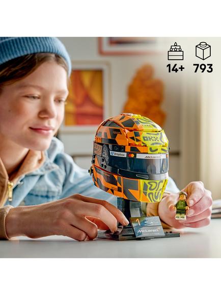 LEGO Editions 43023 McLaren Mastercard F1® Team Lando Norris Helmet - view 2, Multi