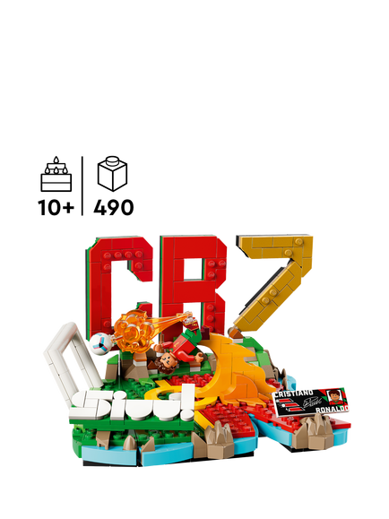 LEGO Editions 43012 Cristiano Ronaldo Football Highlights Set - view 2, Multi