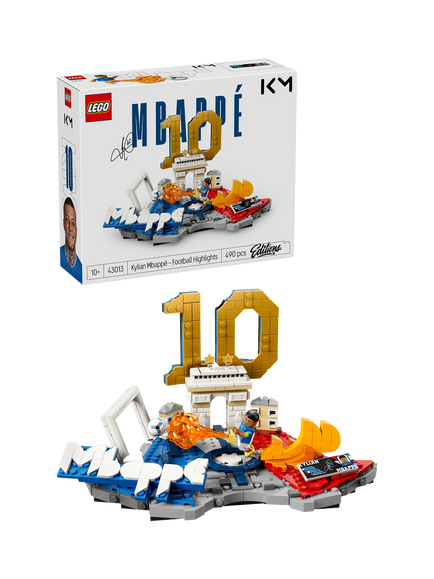 LEGO Editions 43013 Kylian Mbappé Football Highlights Set, Multi
