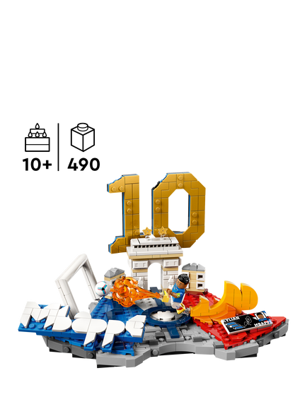 LEGO Editions 43013 Kylian Mbappé Football Highlights Set - view 2, Multi