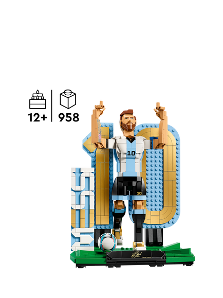 LEGO Editions 43015 Lionel Messi Football Legend Set - view 2, Multi