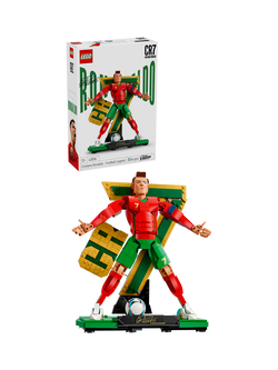 LEGO FIFA 43016 Editions Cristiano Ronaldo Soccer Legend Building Set, Multi