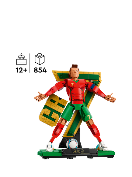 LEGO Editions 43016 Cristiano Ronaldo Football Legend Set - view 2, Multi