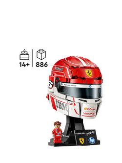 LEGO Editions 43014 Scuderia Ferrari HP Charles Leclerc Helmet - view 2, Multi