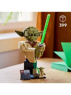 LEGO Star Wars 75438 Yoda Bust Building Toy - view 2, Multi