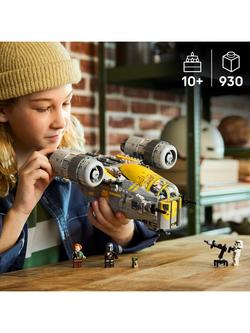 LEGO Star Wars 75447 Razor Crest Vehicle Building Toy - view 2, Multi