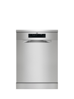 AEG OUTLET 6000 FFB53617ZM Freestanding Dishwasher, Like New, Stainless Steel, Stainless Steel