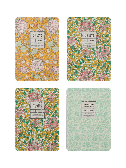William Morris At Home Face Masks Gift Set - view 2, Multi