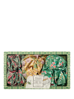 William Morris At Home Satin Hair Scrunchies Gift Set, Multi