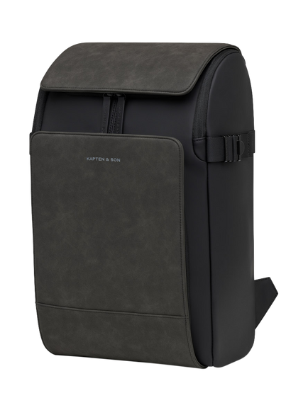 Kapten & Son Bali Medium Backpack, 18L, Black