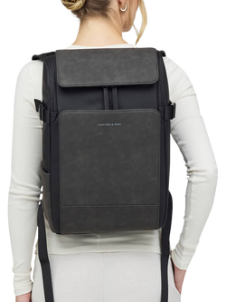 Kapten & Son Bali Medium Backpack, 18L - view 2, Black