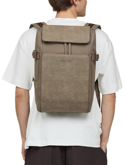 Kapten & Son Bali Medium Backpack, 18L - view 2, Walnut