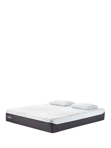 TEMPUR OUTLET Pro® Luxe CoolQuilt Memory Foam Mattress, Medium Tension, Double, Like New, White