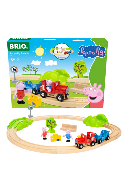 BRIO Peppa Pig Train Set - view 2, Multi