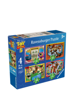 Disney Pixar Toy Story 5 Ravensburger 4 in a Box Jigsaw Puzzle, Multi
